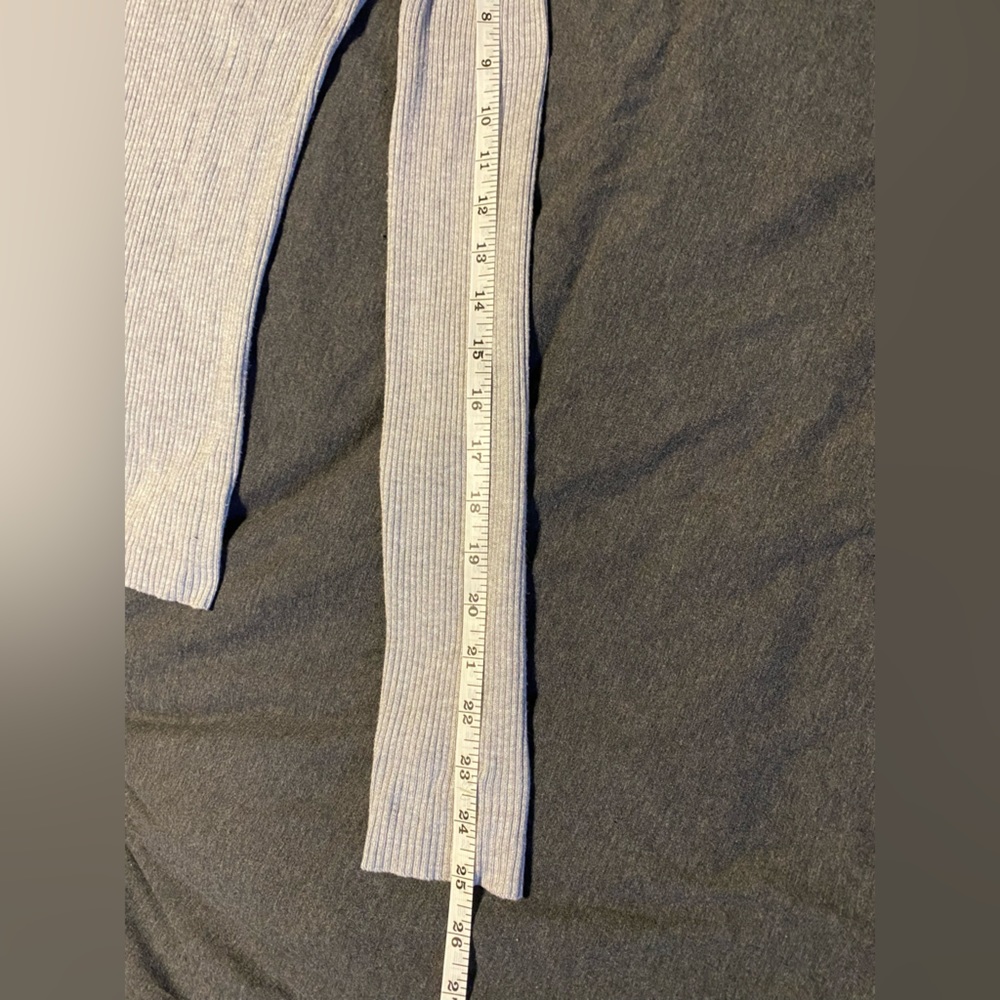 Grey Fitted Crew Neck - Picture 4 of 5